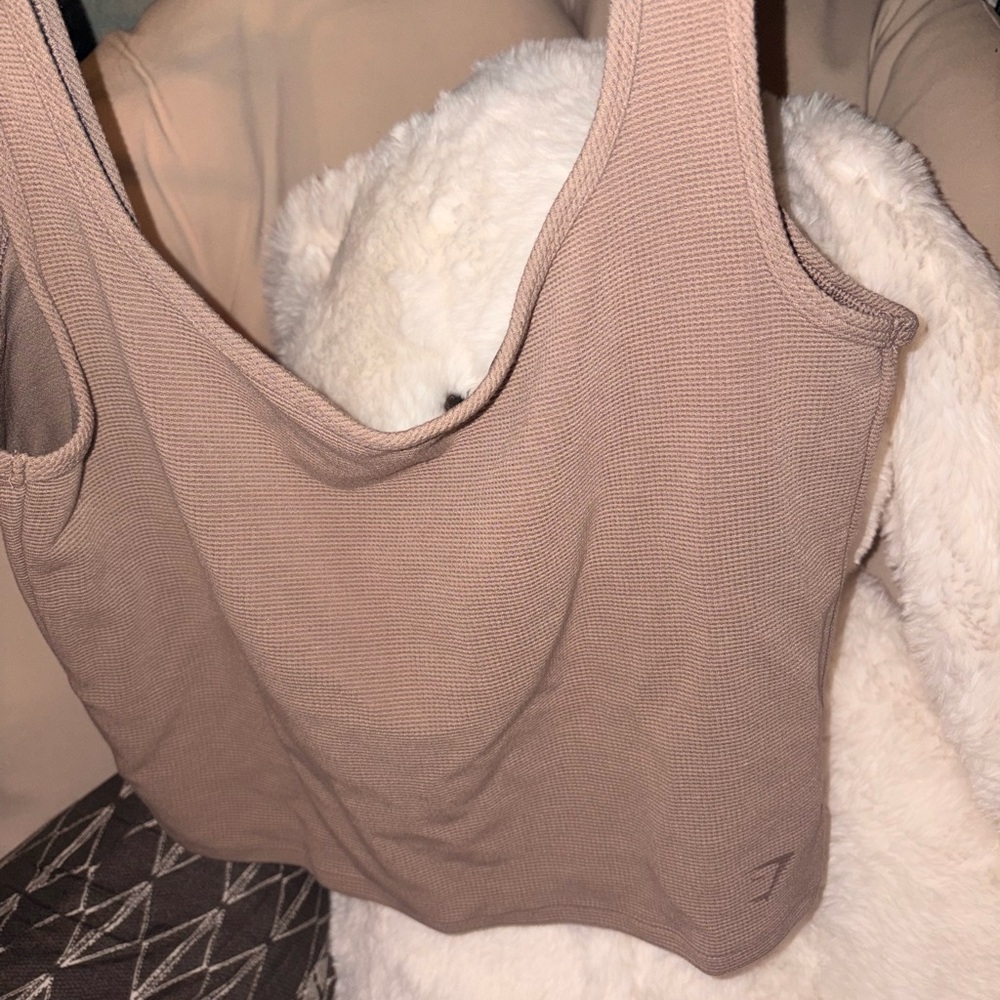 Gymshark Ribbed Tank and Jacket